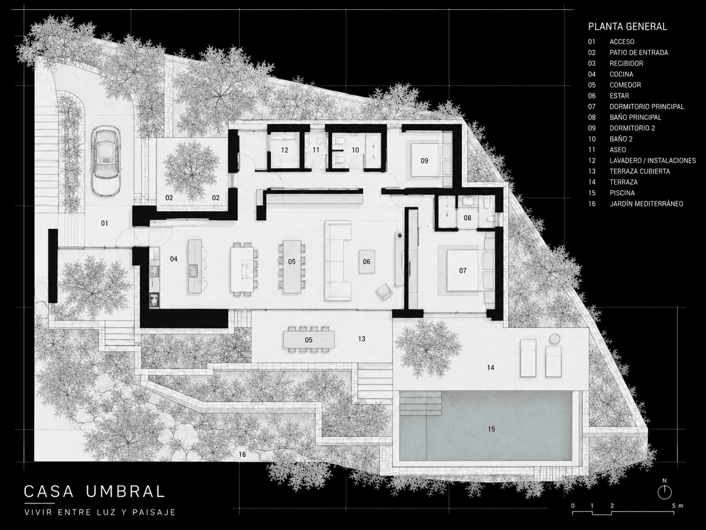 Planta general de Casa Umbral